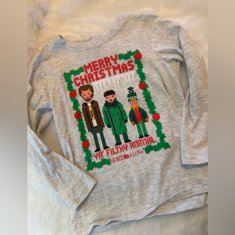 Home Alone Christmas Long Sleeve Tee